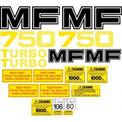 MF MASSEY FERGUSON 750 TURBO