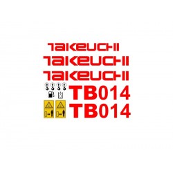 TAKEUCHI TB014 TB015 TB016